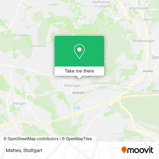 Mattes map