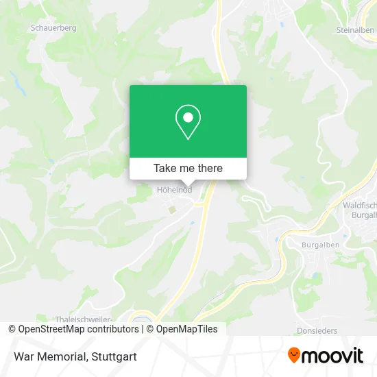 Kriegerdenkmal map