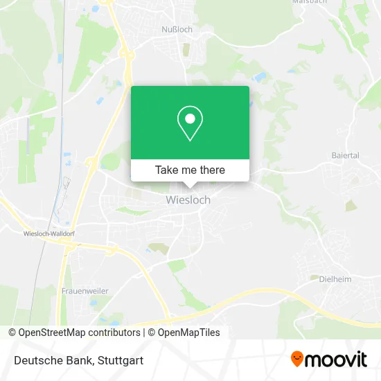 Deutsche Bank map