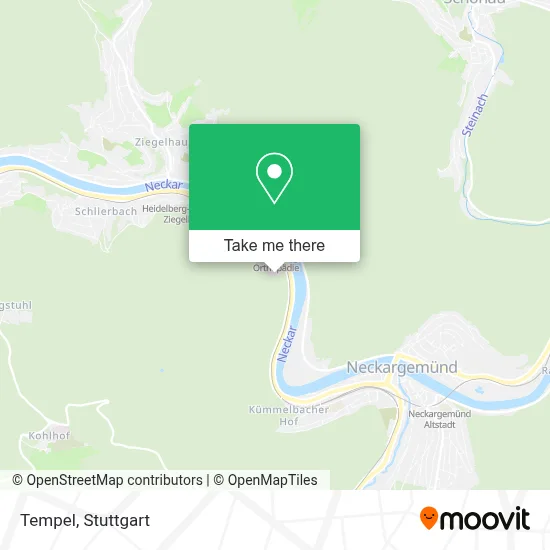 Tempel map