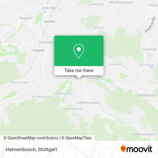 Hahnenbusch map