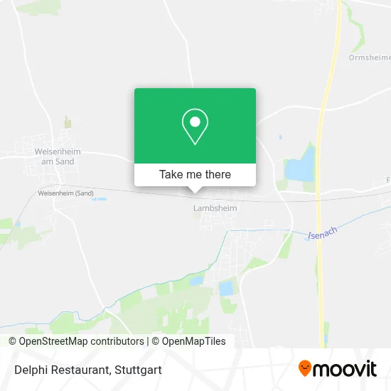 Restaurant Delphi map