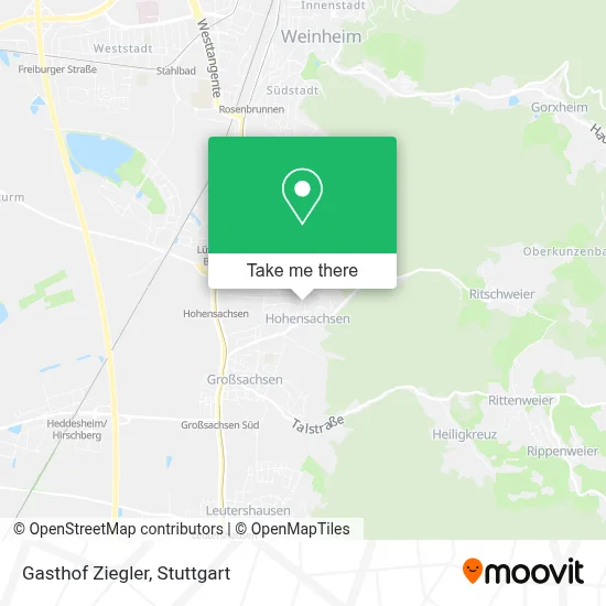 Gasthof Ziegler map