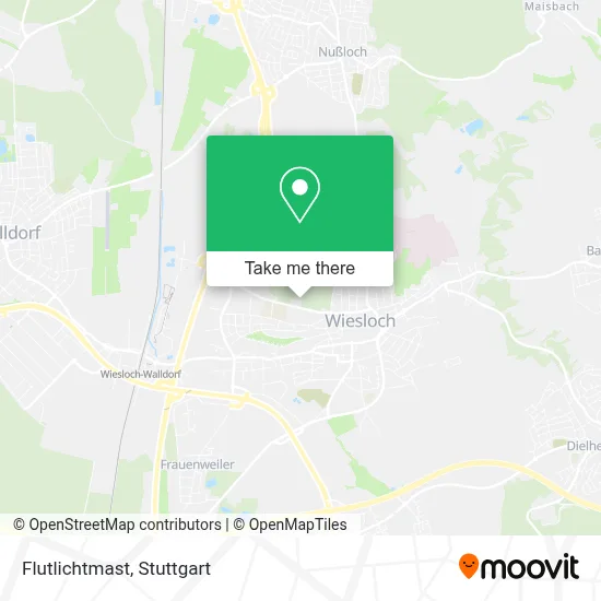 Flutlichtmast map
