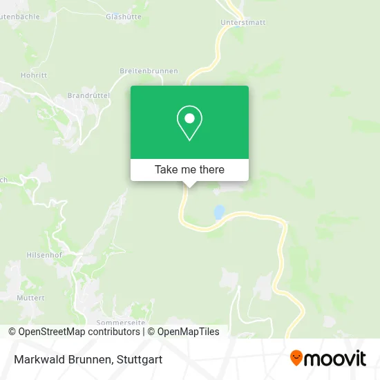 Markwald Brunnen map