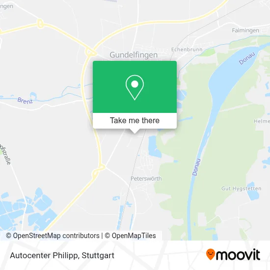 Autocenter Philipp map