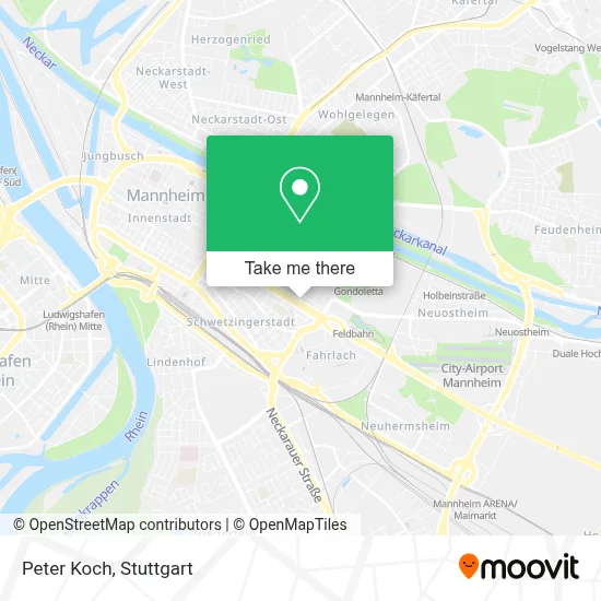 Peter Koch map