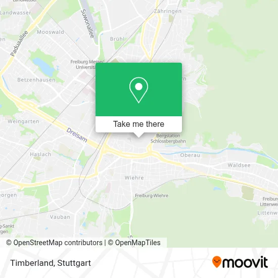Timberland map