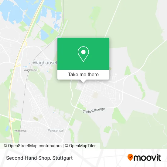 Second-Hand-Shop map