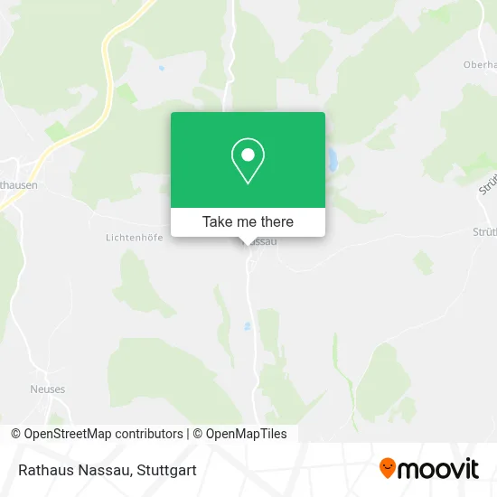 Rathaus Nassau map