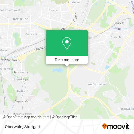 Oberwald map
