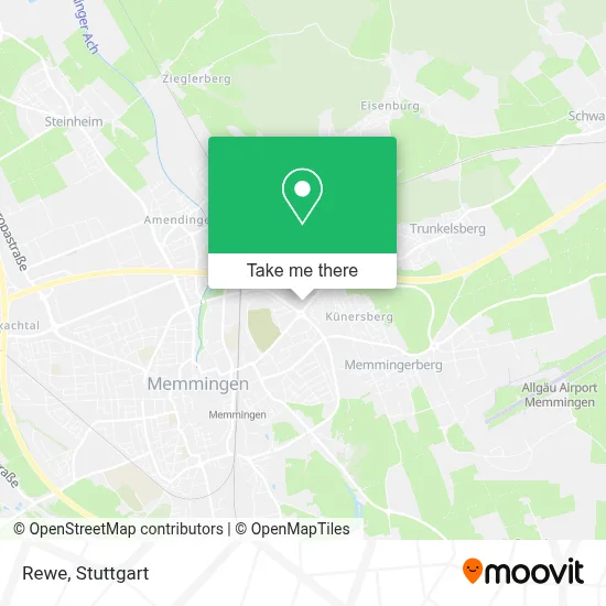 Rewe map