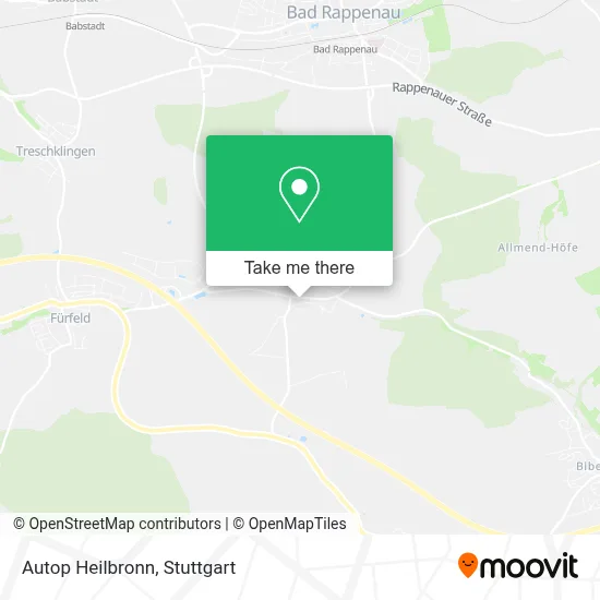 Autop Heilbronn map