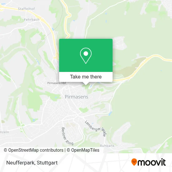 Neufferpark map