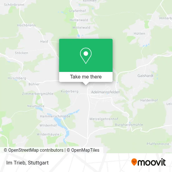 Im Trieb map