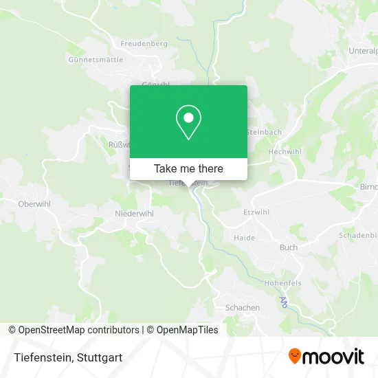 Tiefenstein map