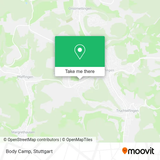 Body Camp map