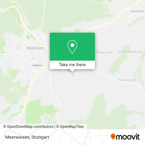 Meerwiesen map