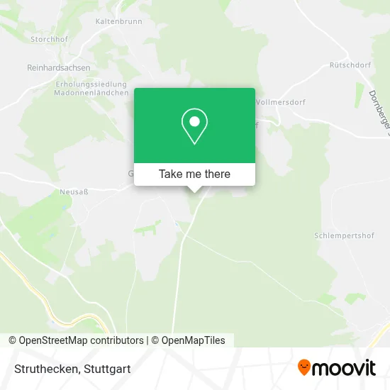 Struthecken map