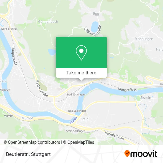 Beutlerstr. map