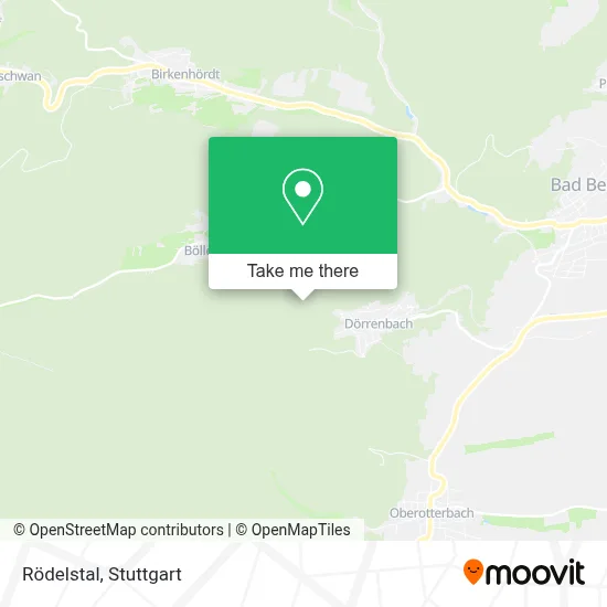Rödelstal map