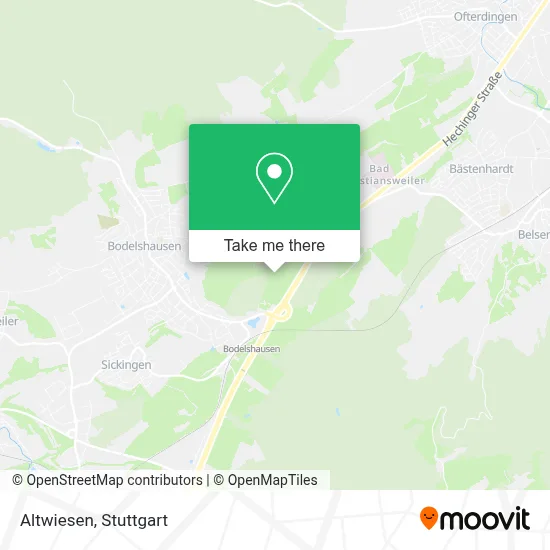 Altwiesen map