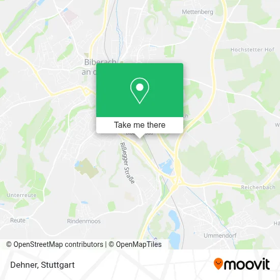 Dehner map