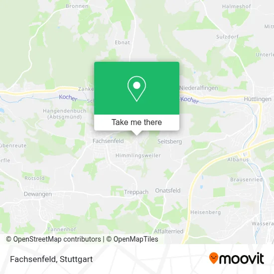 Fachsenfeld map