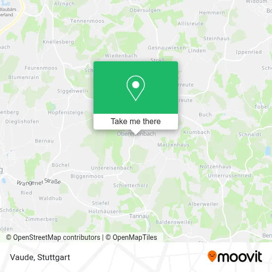 Vaude map