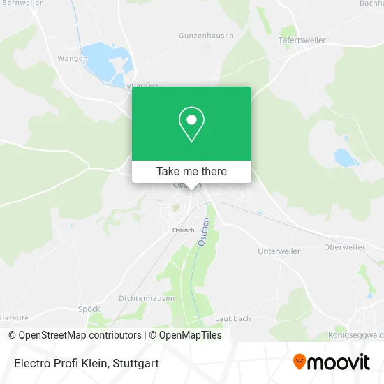 Electro Profi Klein map