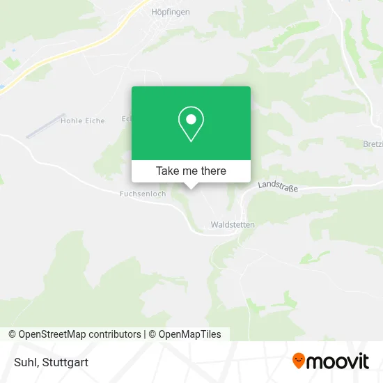 Suhl map