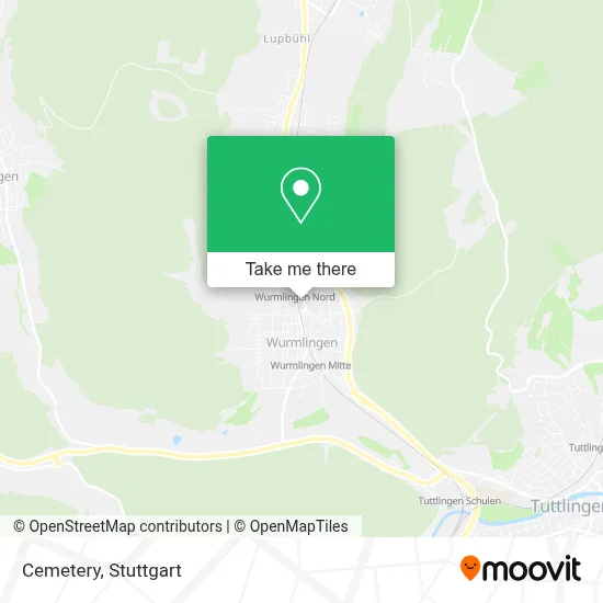 Friedhof map