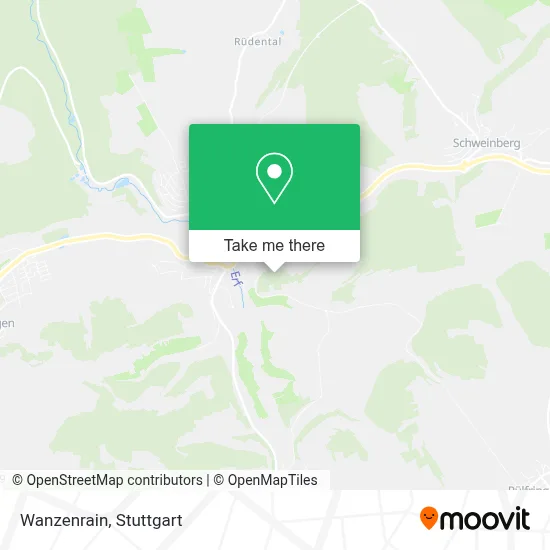 Wanzenrain map