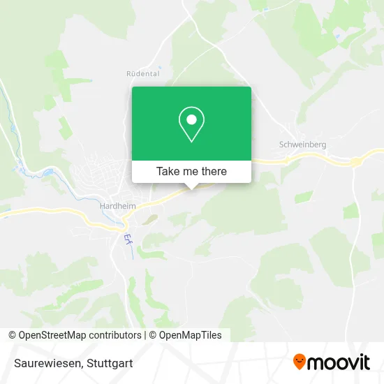Saurewiesen map