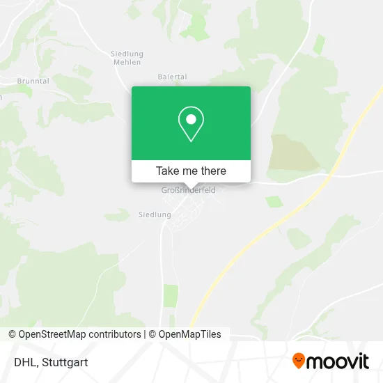 DHL map