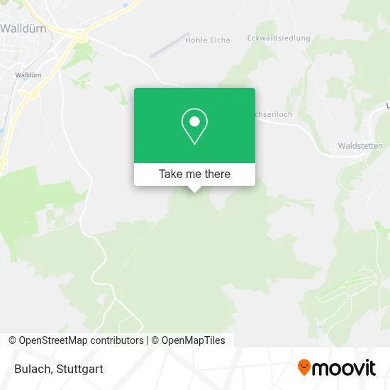 Bulach map