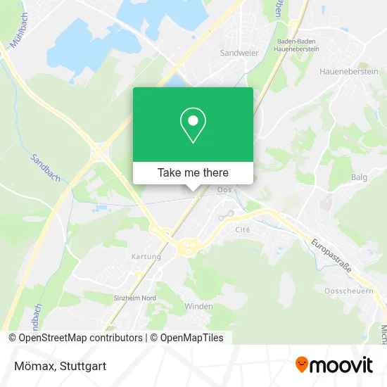 Mömax map