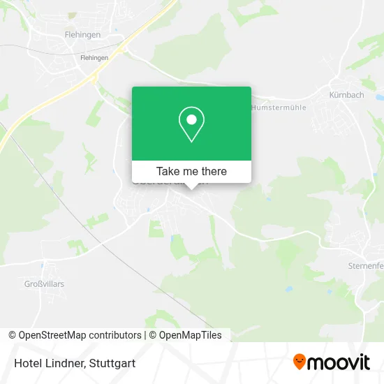 Hotel Lindner map