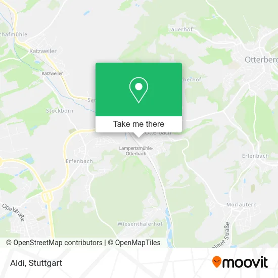 Aldi map