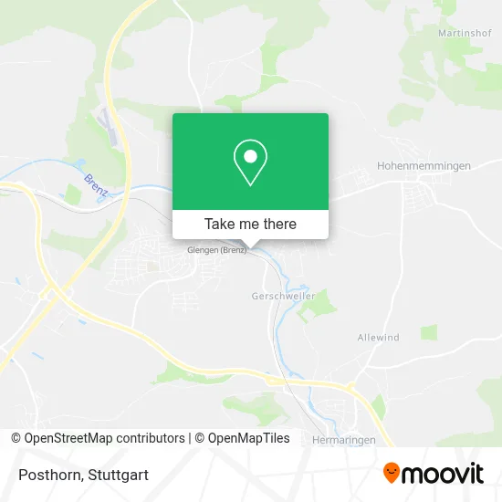 Posthorn map