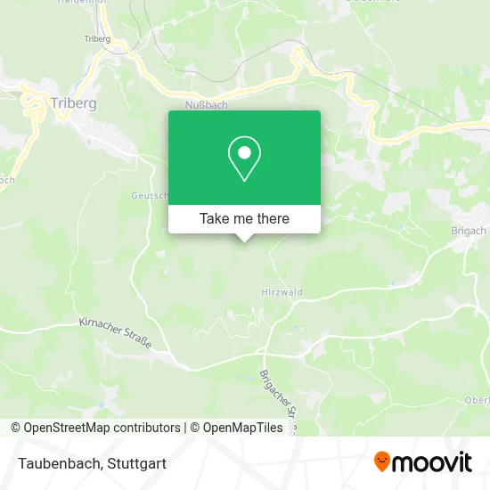 Taubenbach map