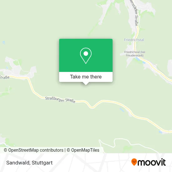 Sandwald map