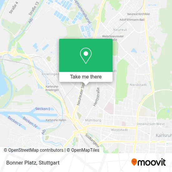 Bonner Platz map