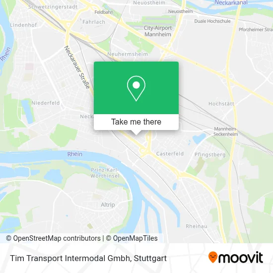 Tim Transport Intermodal Gmbh map