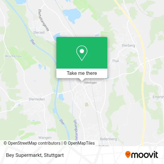 Bey Supermarkt map