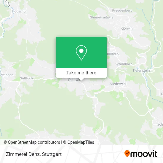 Zimmerei Denz map