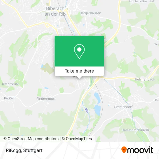Rißegg map
