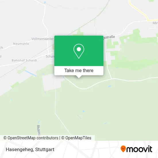 Hasengeheg map