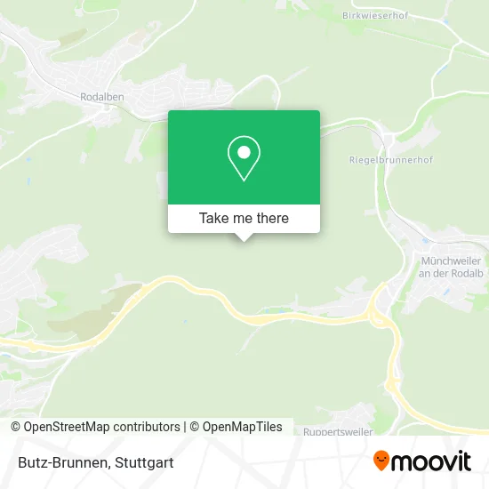 Butz-Brunnen map