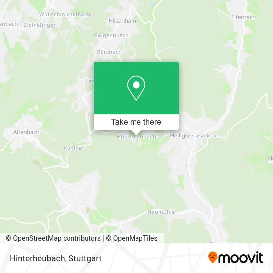 Hinterheubach map